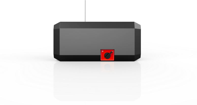 Kinedge T130 rear elevation product view